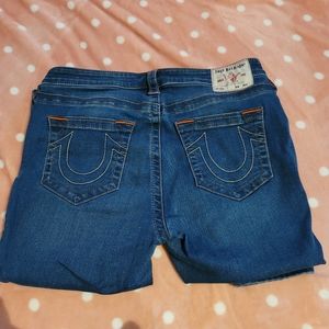 True Religion Super skinny Halle Mid rise jeans 31